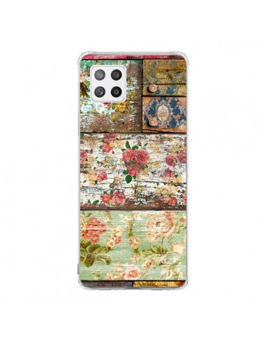 Coque Samsung A42 Lady Rococo Bois Fleur - Maximilian San