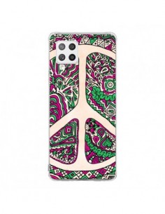 Coque Samsung A42 Peace and Love Azteque Vainilla -...