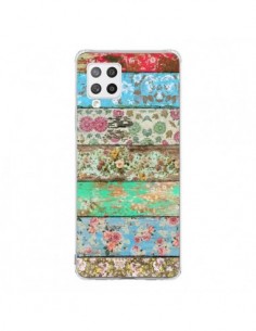 Coque Samsung A42 Rococo Style Bois Fleur - Maximilian San