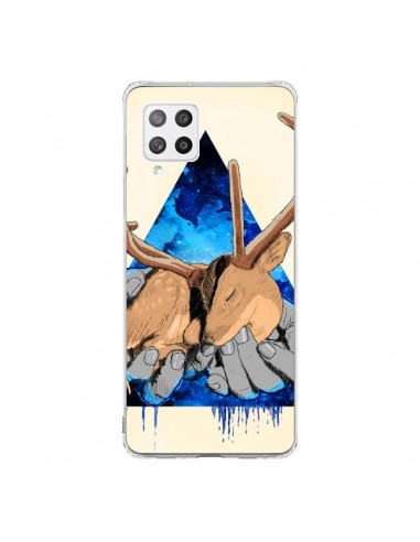 Coque Samsung A42 Cerf Triangle Seconde Chance - Maximilian San