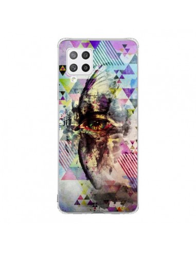 Coque Samsung A42 Oeil Triangle Oiseau Cry Bird - Maximilian San