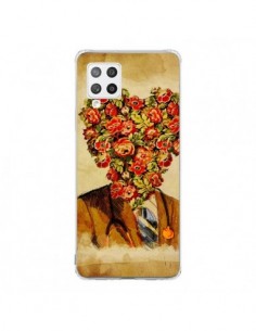 Coque Samsung A42 Docteur Love Fleurs - Maximilian San