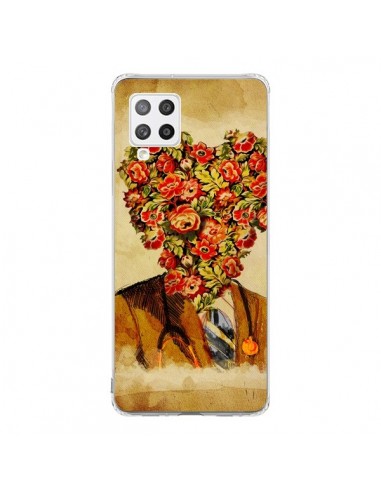 Coque Samsung A42 Docteur Love Fleurs - Maximilian San