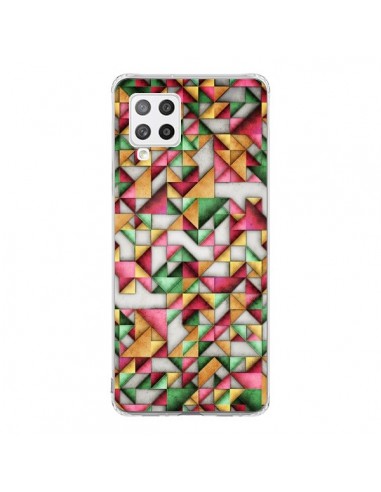 Coque Samsung A42 Azteque Triangle Geometric World - Maximilian San