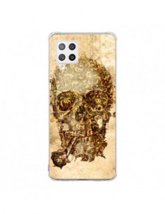 Coque Samsung A42 Lord Skull Seigneur Tête de Mort Crane...