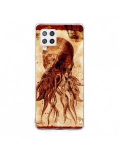 Coque Samsung A42 Octopu Skull Poulpe Tête de Mort -...