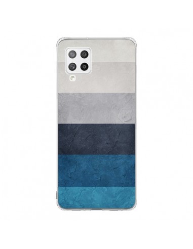 Coque Samsung A42 Bandes Horizontales Greece Hues - Maximilian San