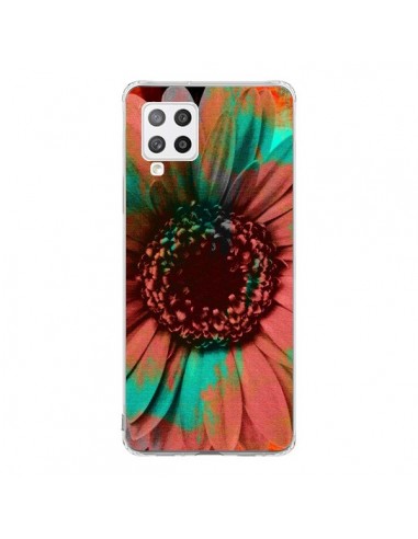 Coque Samsung A42 Tournesol Lysergic Flower - Maximilian San