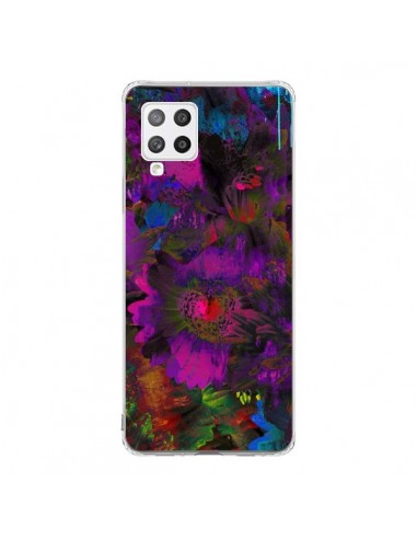 Coque Samsung A42 Fleurs Lysergic Lujan - Maximilian San