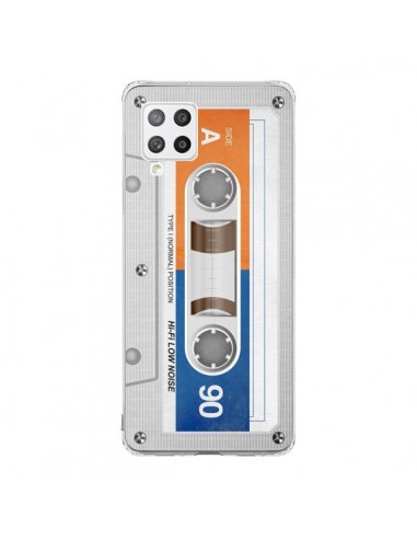 Coque Samsung A42 White Cassette K7 - Maximilian San