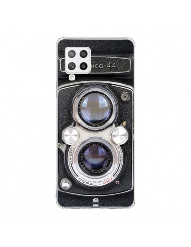 Coque Samsung A42 Vintage Camera Yashica 44 Appareil Photo - Maximilian San