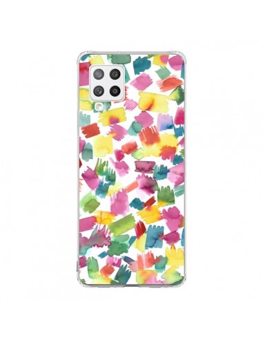 Coque Samsung A42 Abstract Spring Colorful - Ninola Design