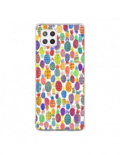 Coque Samsung A42 Cute Pineapples - Ninola Design