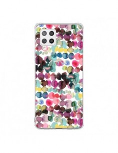 Coque Samsung A42 Gradient Tropical Color Lines - Ninola...