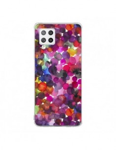 Coque Samsung A42 Moody Geometry Rustic Brown - Ninola...