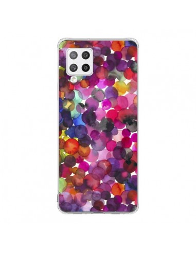 Coque Samsung A42 Moody Geometry Rustic Brown - Ninola Design