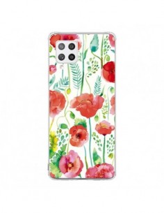 Coque Samsung A42 Planets Constellation Pink - Ninola Design