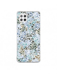 Coque Samsung A42 Smoky Marble Watercolor Pink - Ninola...