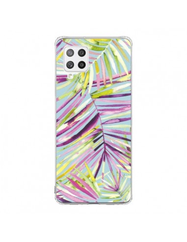 Coque Samsung A42 Tropical Flowers Multicolored - Ninola Design