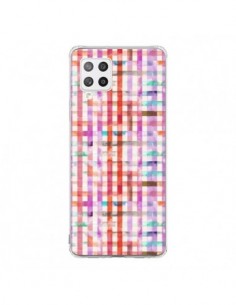 Coque Samsung A42 Tropical Parrots Palms - Ninola Design