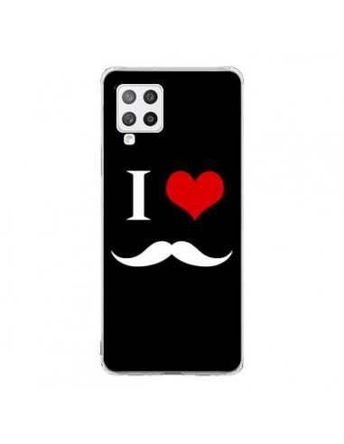 Coque Samsung A42 I Love Moustache - Nico