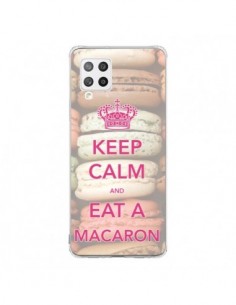 Coque Samsung A42 Keep Calm and Eat A Macaron - Nico