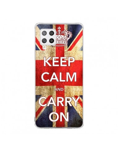 Coque Samsung A42 Keep Calm and Carry On - Nico