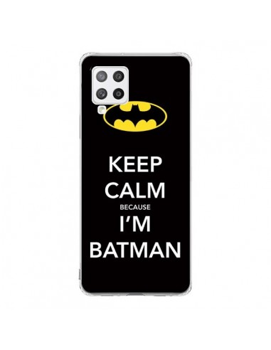 Coque Samsung A42 Keep Calm because I'm Batman - Nico