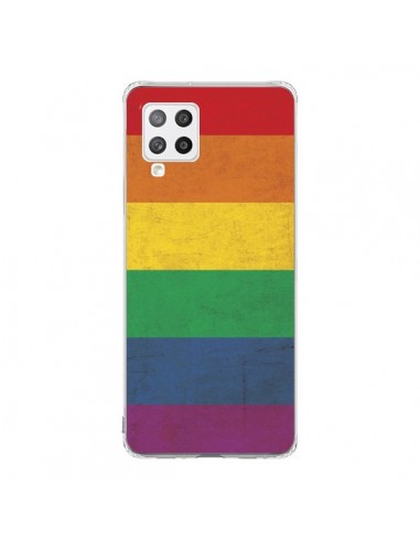 Coque Samsung A42 Drapeau Arc En Ciel Gay - Nico