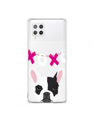 Coque Samsung A42 Bulldog Français XoXo Chien Transparente - Pet Friendly