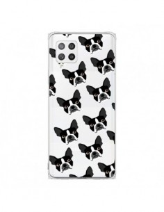 Coque Samsung A42 Chiens Boston Terrier Transparente -...