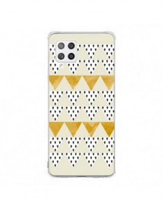 Coque Samsung A42 Triangles Or Garland Gold - Pura Vida