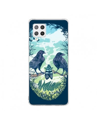 Coque Samsung A42 Tête de Mort Nature - Rachel Caldwell