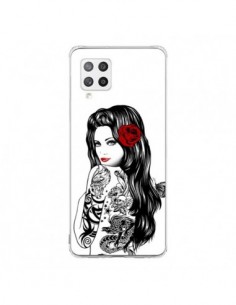Coque Samsung A42 Tattoo Girl Lolita - Rachel Caldwell