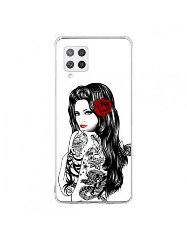 Coque Samsung A42 Tattoo Girl Lolita - Rachel Caldwell
