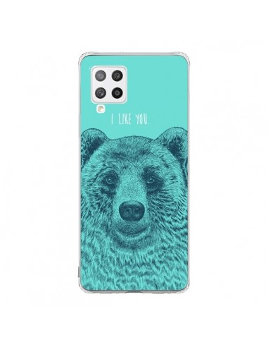 Coque Samsung A42 Bear Ours I like You - Rachel Caldwell