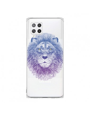 Coque Samsung A42 Lion Animal Transparente - Rachel Caldwell