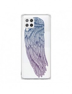 Coque Samsung A42 Ailes d'Ange Angel Wings Transparente -...