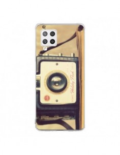 Coque Samsung A42 Appareil Photos Vintage Smile - R Delean