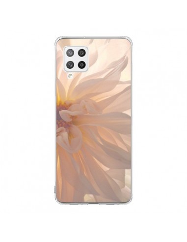 Coque Samsung A42 Fleurs Rose - R Delean