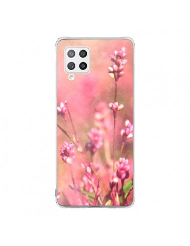 Coque Samsung A42 Fleurs Bourgeons Roses - R Delean