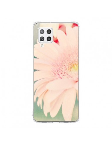 Coque Samsung A42 Fleurs Roses magnifique - R Delean
