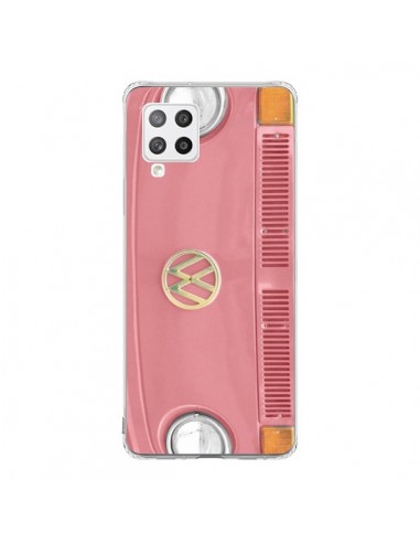 Coque Samsung A42 Groovy Van Hippie VW Rose - R Delean