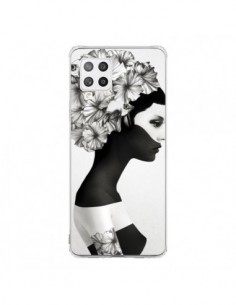 Coque Samsung A42 Marianna Fille Fleurs - Ruben Ireland...
