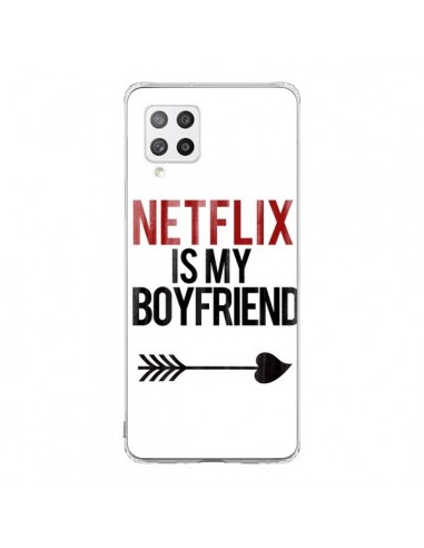 Coque Samsung A42 Netflix is my Boyfriend - Rex Lambo