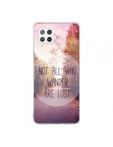 Coque Samsung A42 Not all who wander are lost - Sylvia Cook