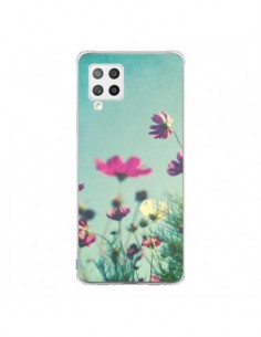 Coque Samsung A42 Fleurs Reach for the Sky - Sylvia Cook