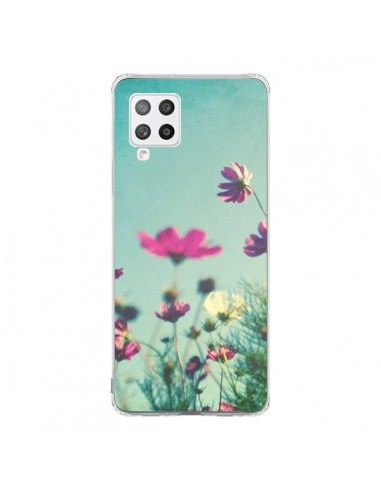 Coque Samsung A42 Fleurs Reach for the Sky - Sylvia Cook