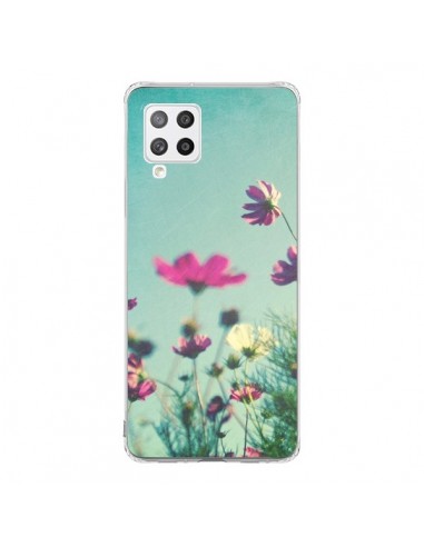 Coque Samsung A42 Fleurs Reach for the Sky - Sylvia Cook