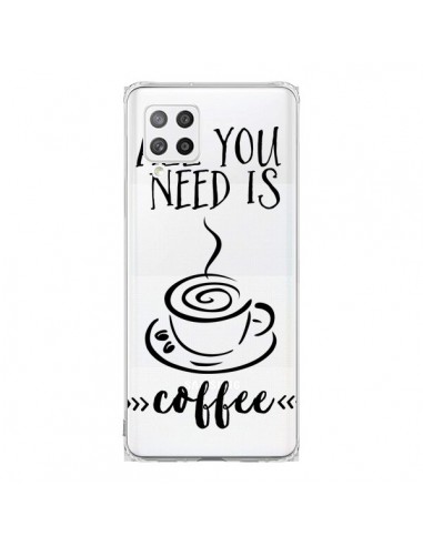 Coque Samsung A42 All you need is coffee Transparente - Sylvia Cook